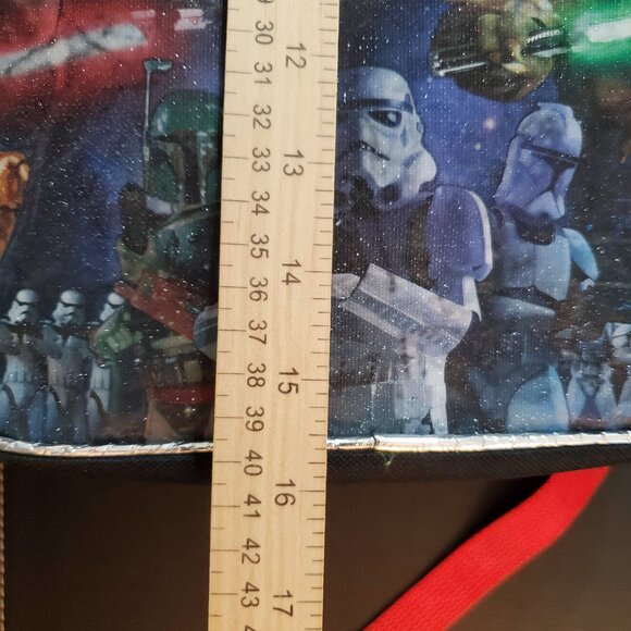 Star Wars Backpack Black Red Kids School - Picture 11 of 12